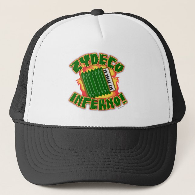 Casquette Zydeco Inferno Epic Music Genre Dessin (Devant)