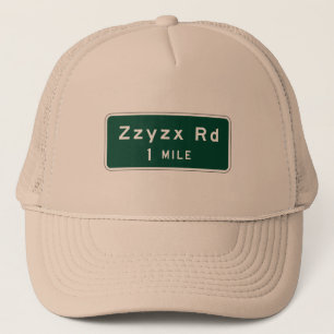 Casquette Zzyzx, Road Marker, Californie, États-Unis