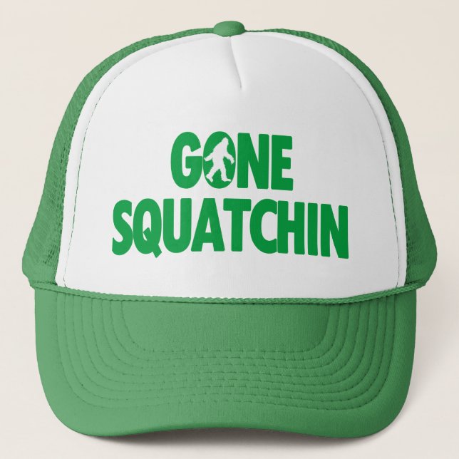 Casquettes allés de camionneur de Squatchin (Devant)