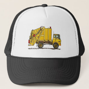 Casquettes arrière de chargeur de camion à ordur