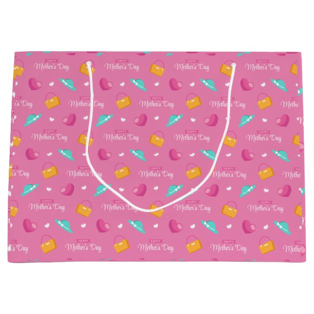 Casquettes, Coeurs et Sacs à main Fête des mères (Devant)