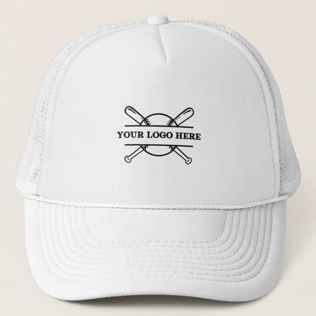 casquettes de baseball avec logo d'entreprise (Devant)