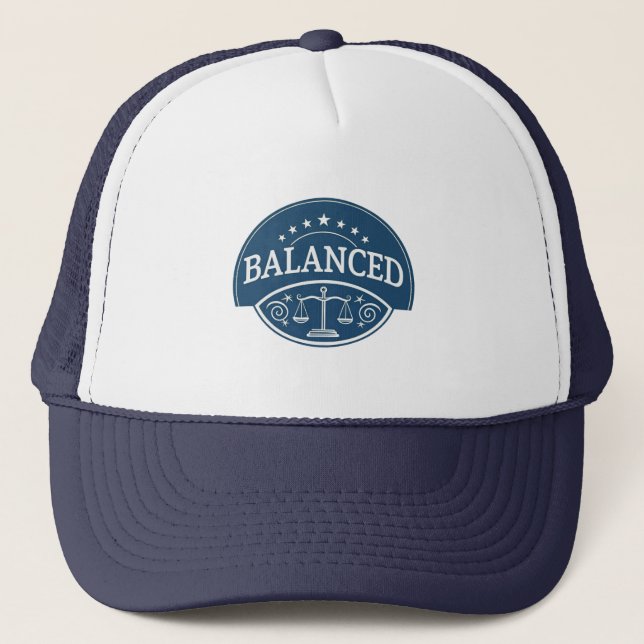 Casquettes de baseball et de camionneur équilibrée (Devant)