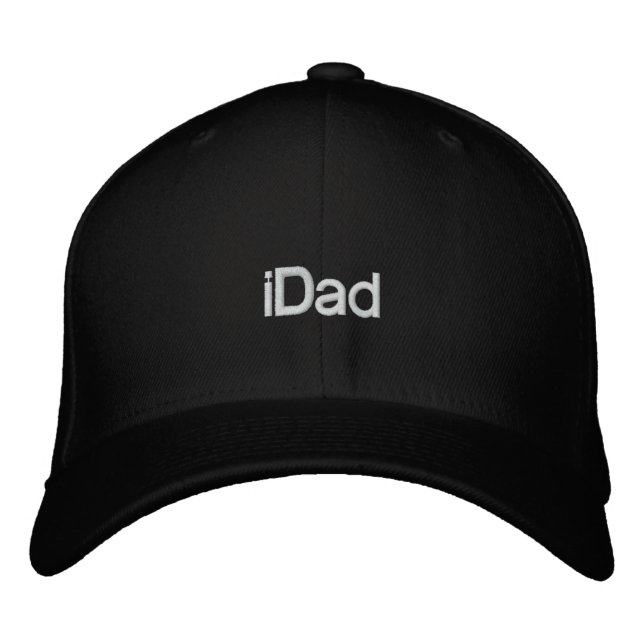 casquettes de broderie de baseball iPapa pour papa (Devant)