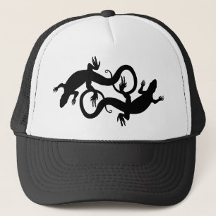 Casquettes de camionneur de lézard de casquettes