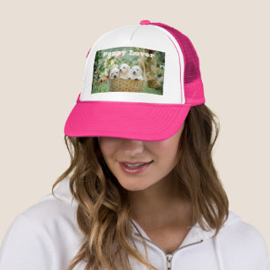 Casquettes de camionneur imprimées photo pour amou