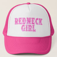 Casquettes de Camo de rose de fille de plouc