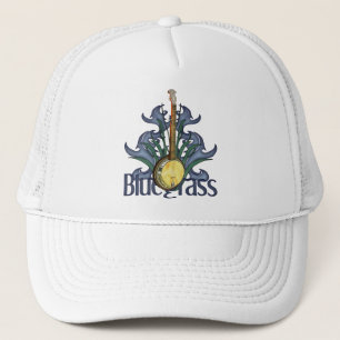 Casquettes de conception de banjo de Bluegrass