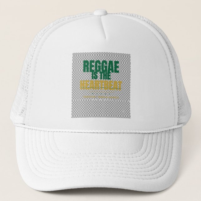 Casquettes de conception reggae jamaïcaines  (Devant)