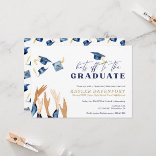 Casquettes de diplômes hors casquette motif 