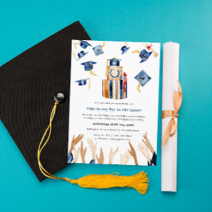 Casquettes de grade Invitation du Graduation Par