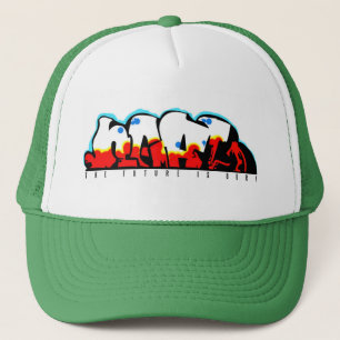Casquettes de graffiti de camionneur