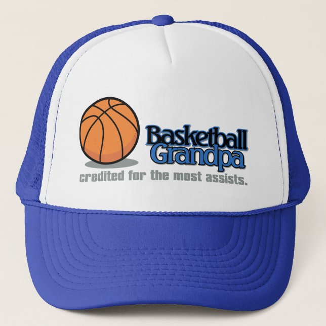 Casquettes de grand-papa de basket-ball (Devant)
