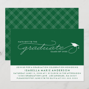 CASQUETTES DE L'ENTRÉE AU DIPLÔME   INVITATION À L