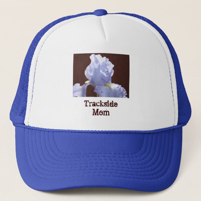 Casquettes de maman en bord de piste Fleurs d'Iris (Devant)