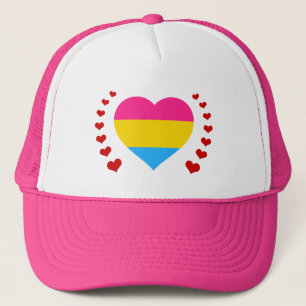 Casquettes de mode de la communauté Pansexual Flag