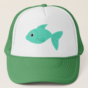 Casquettes de poissons mignons