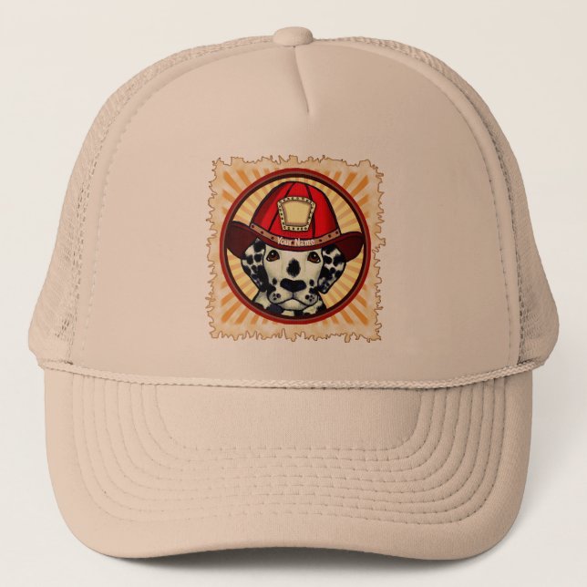 Casquettes de pompiers dalmate (Devant)