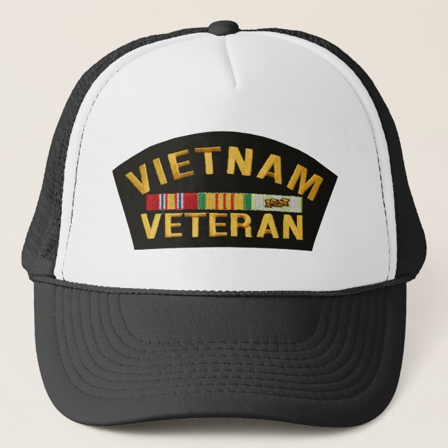 CASQUETTES DE VÉTÉRAN DU VIETNAM (Devant)