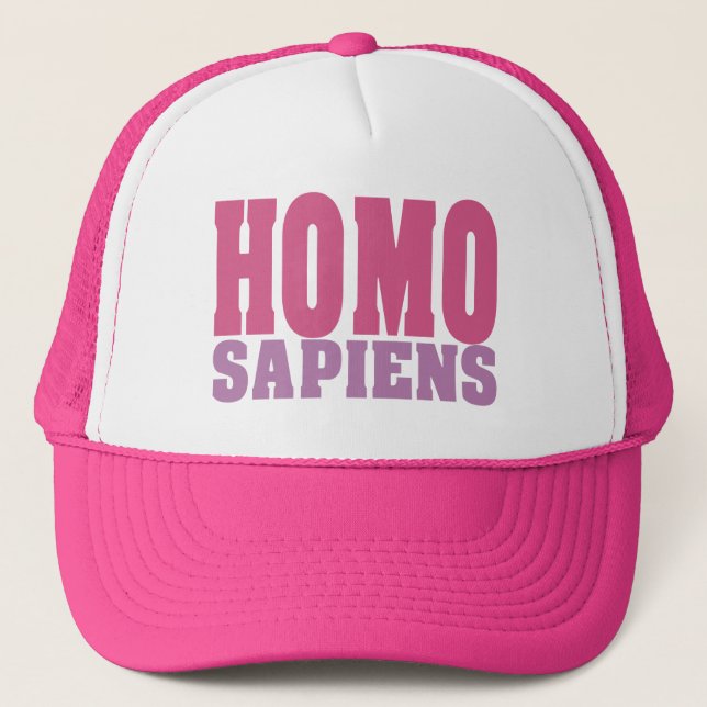 CASQUETTES HOMOS SAPIENS (Devant)