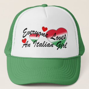 Casquettes italiens de fille d'amours I