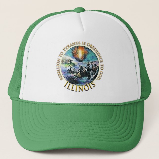 Casquettes l'Illinois de thé de Glenn Beck (Devant)
