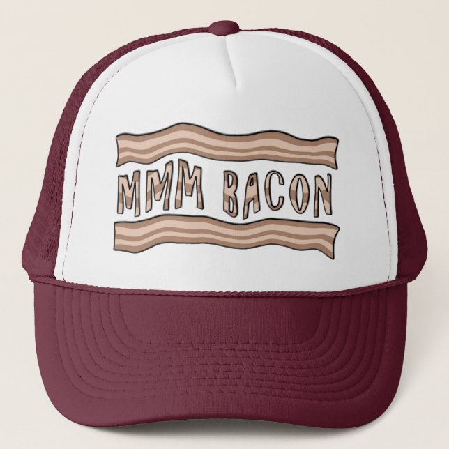 casquettes mmm Bacon (Devant)