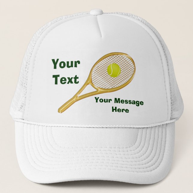 Casquettes personnalisés de tennis pour les hommes (Devant)