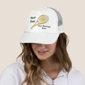 Casquettes personnalisés de tennis pour les hommes (En situation)