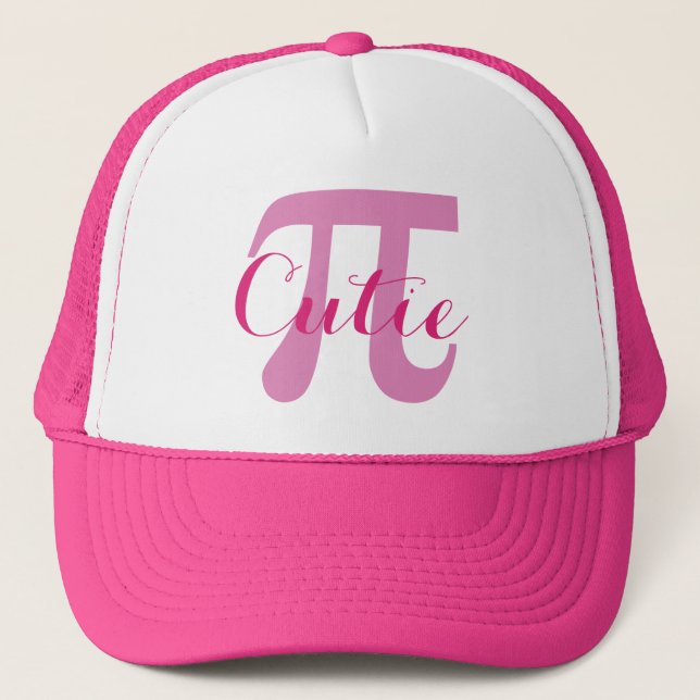 Casquettes personnalisés Pi / Cutie Pie (Devant)