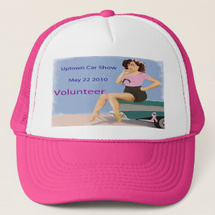 Casquettes pour des volontaires pour le Car Show