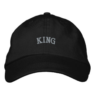 Casquettes tendance brodées Roi Nom