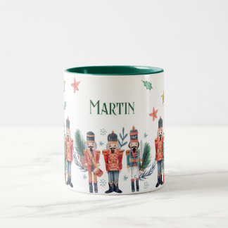 Casse-noisette & Arbre de Noël Festif Mug de Noël