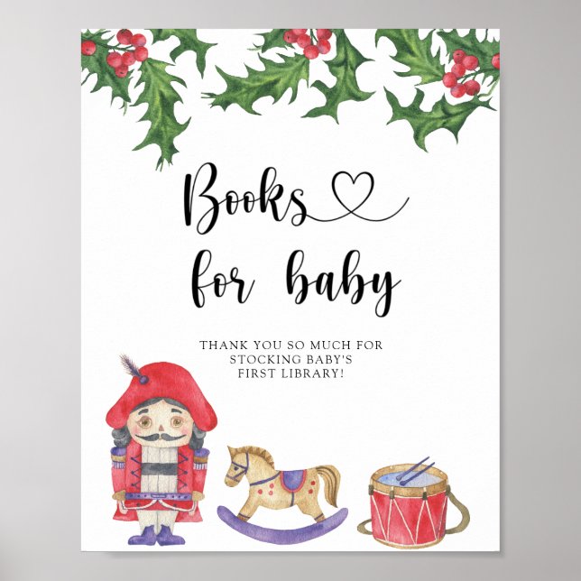Casse-Noisette - livres pour bébé affiche (Devant)