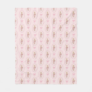 Casse-noisette rose Fleece Jetez la couverture
