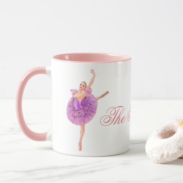 Casse-noix Ballet sucre Plum Fairy Mug (Avec donut)
