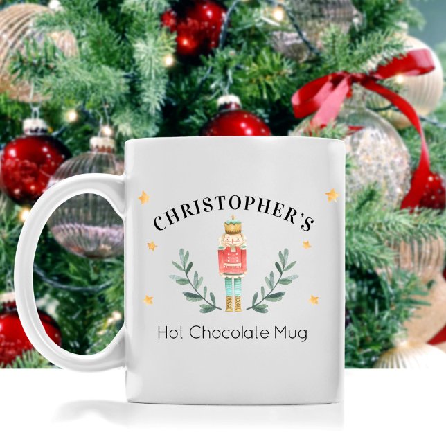 Casse-noix personnalisé Noël Chaud cacao Mug (Créateur téléchargé)