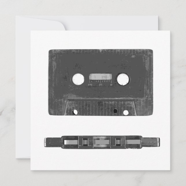 cassette audio rétro (Devant)