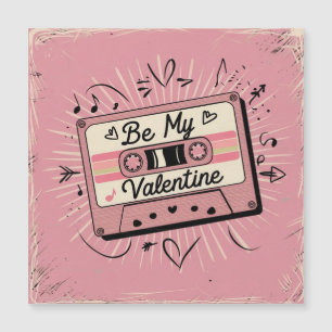 Cassette rétro Saint-Valentin, pour lui, pour elle