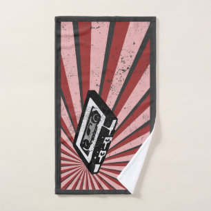 Cassette, rétro, vintage, design de nerd, tape