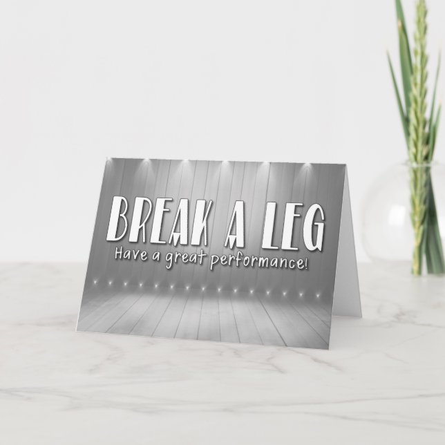 Cassez une carte de jambe (Devant)