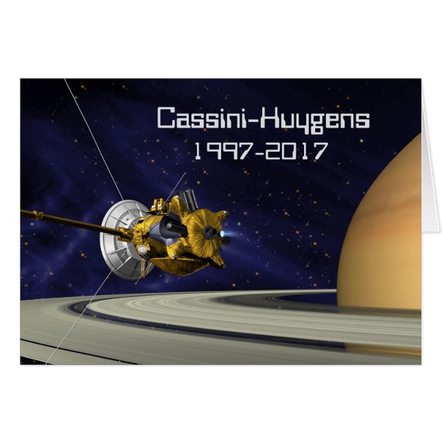 Cassini Huygens Saturn Mission Spacecraft (Devant horizontal)