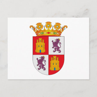 Castilla Y Leon Armoiries Carte postale