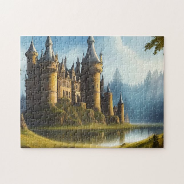 Castle 4 Le Daily Jigsaw puzzle Puzzle récent Jigs (Horizontal)