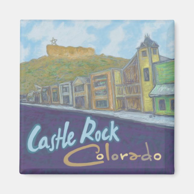 Castle Rock, Colorado Magnet (Devant)
