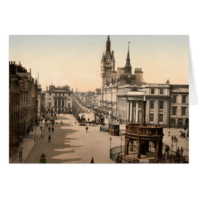 Castle Street, Aberdeen, Écosse (Devant horizontal)