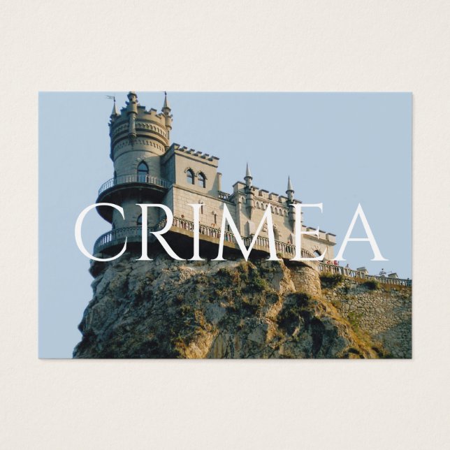 Castle Swallow's Nest en Crimée carte postale (Devant)