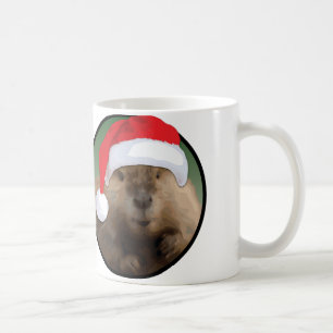 Castor de Noël - blanc tasse blanche classique de
