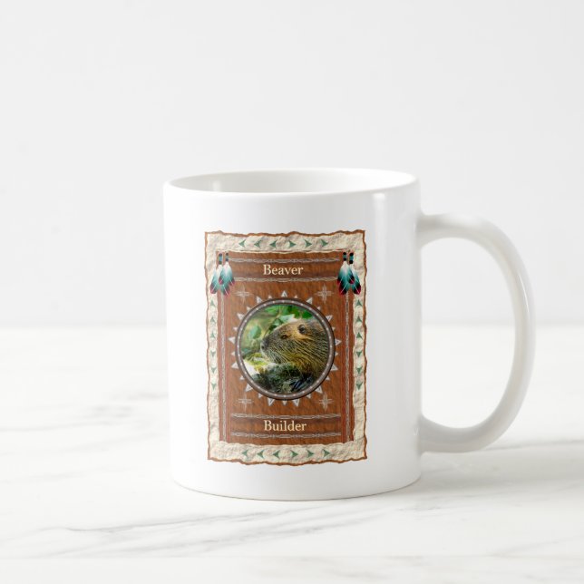 Castor - tasse de café classique de constructeur (Droite)