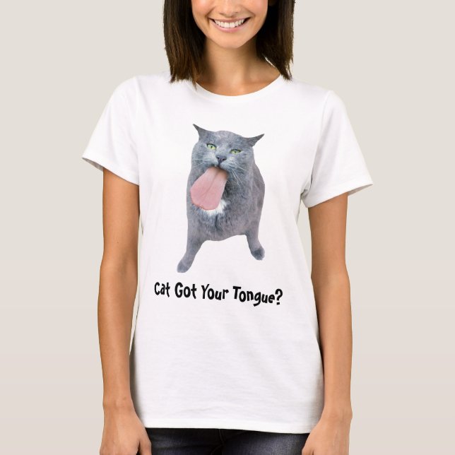 Cat A Te Langue ? T-shirt (Devant)